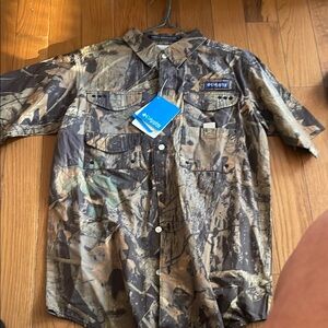 Columbia Men's Camouflage Outdoor Shirt